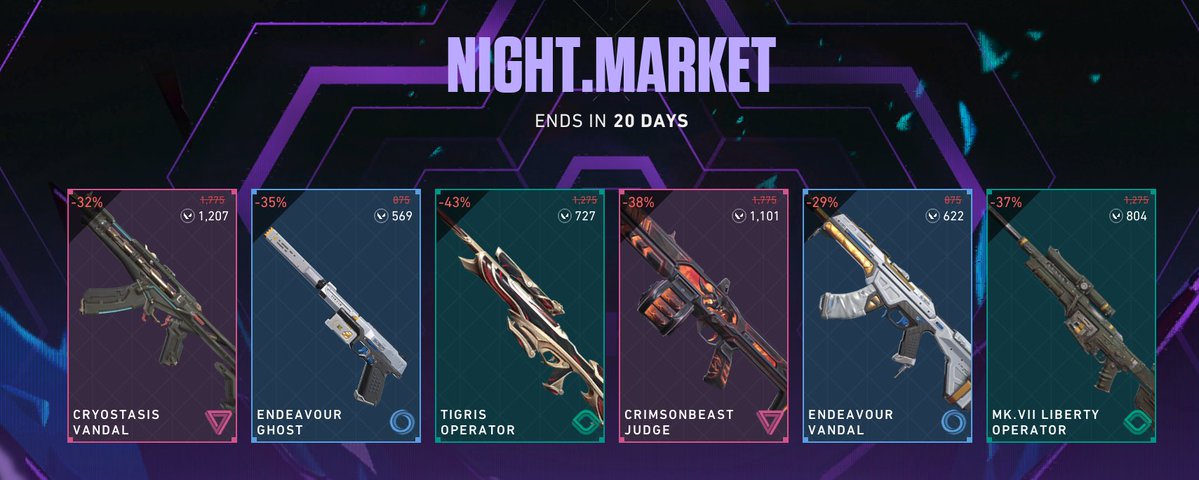 NIGHT MARKET IS BACK! // #VALORANT How is your Night Market?
