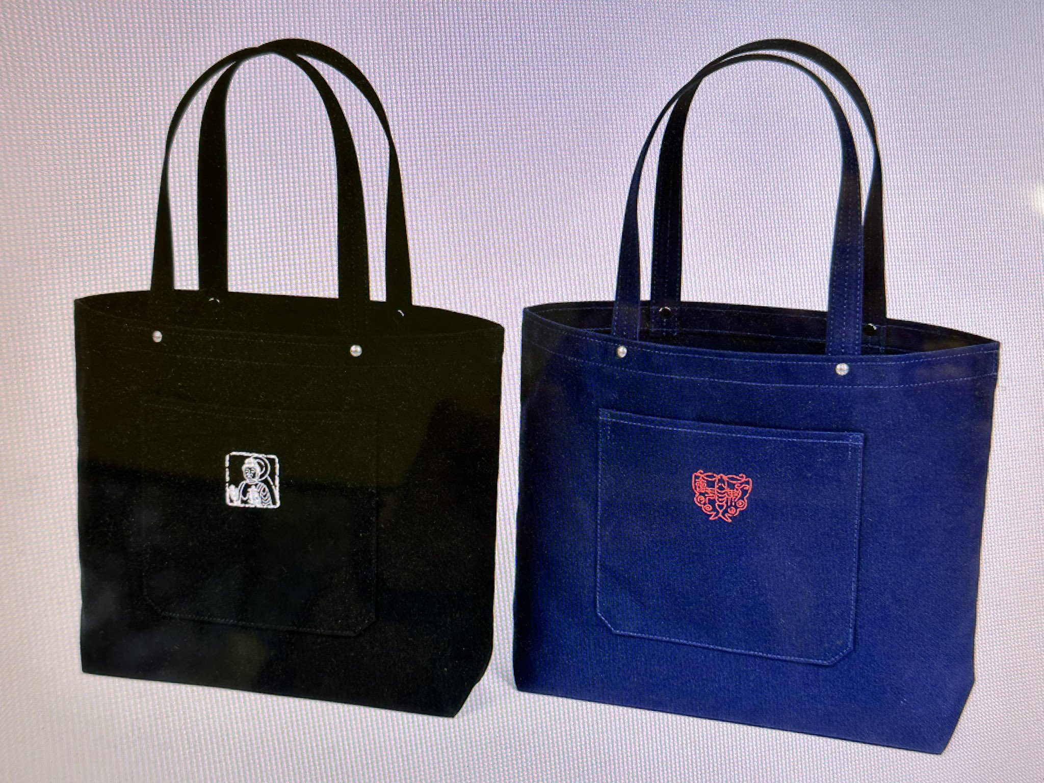 神護寺 一澤信三郎帆布 コラボバック 神護寺展 一澤信三郎帆布コラボ