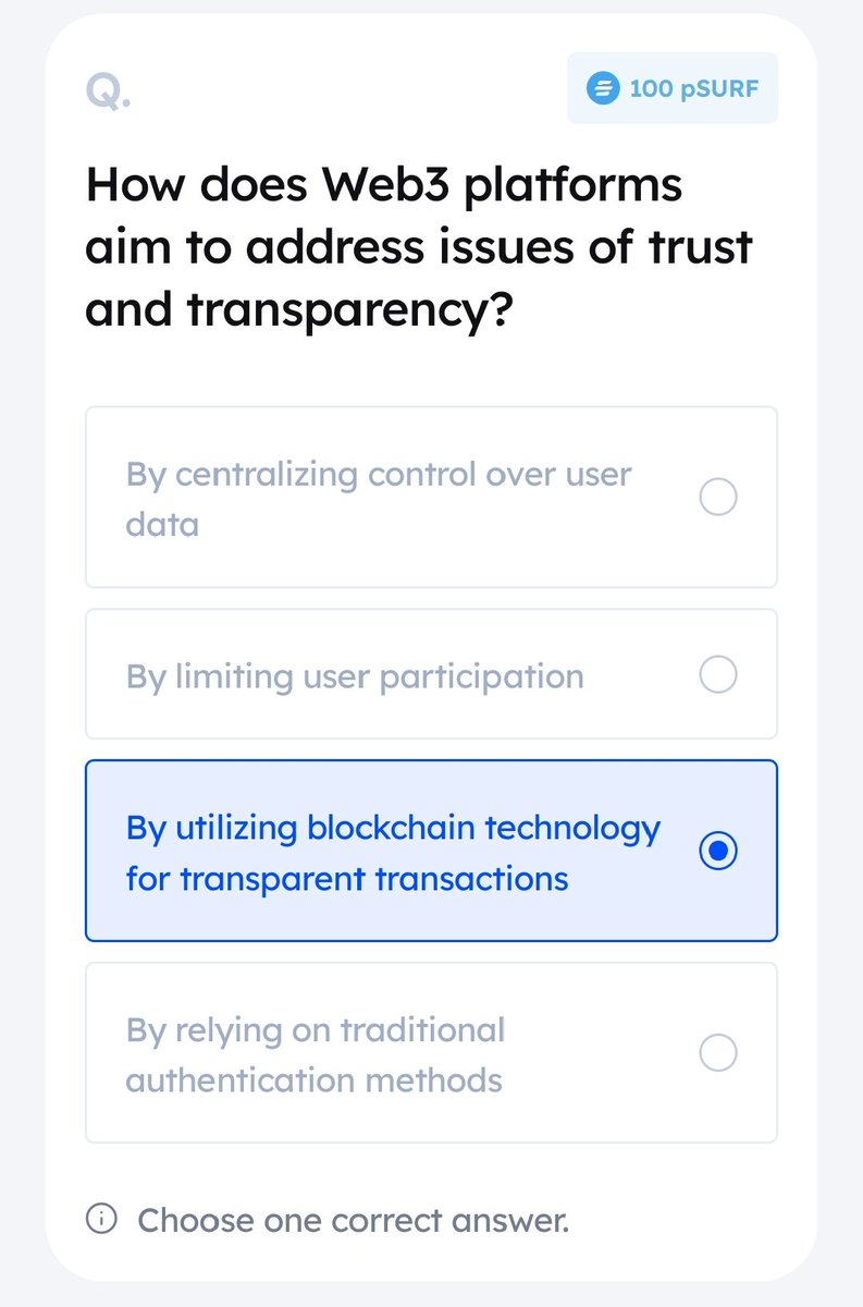 🌊Marina Protocol Daily Quiz🌊
            🌊May 23, 2024🌊

Answer: 👉 By utilizing blockchain technology for transparent transactions

#BNB $COCOz $BAY $SURF #NFT #DailyQuiz #MarinaProtocol #Web3