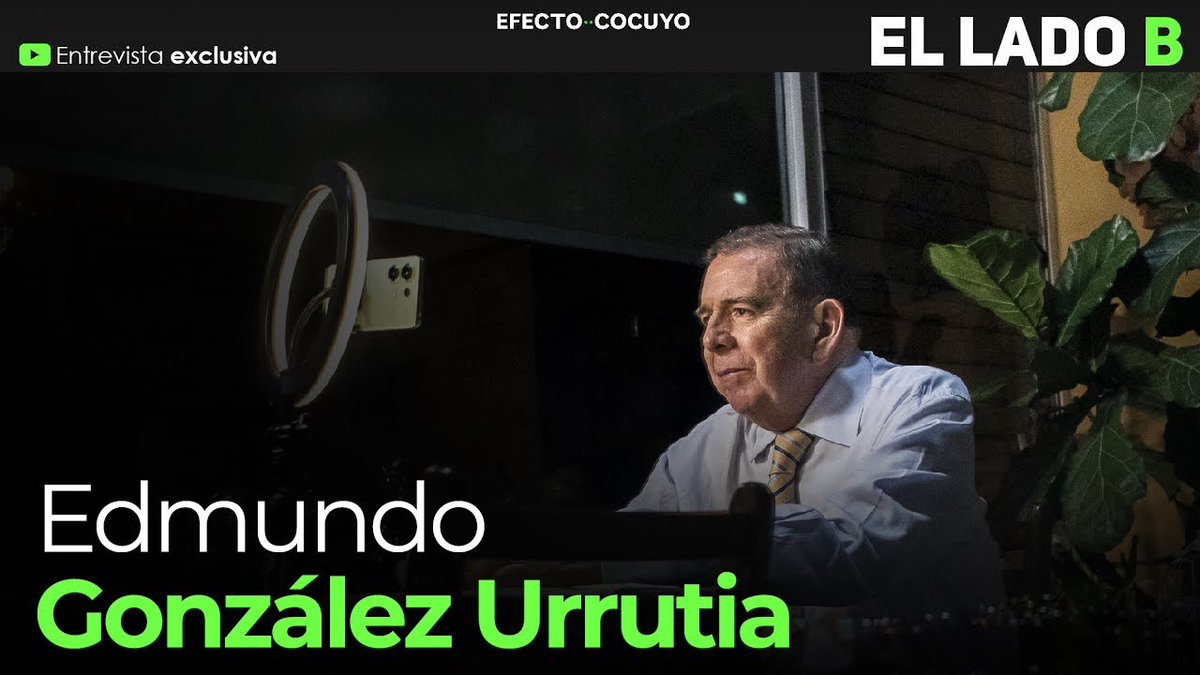 #EfectoCocuyo es uno de los primeros medios independientes en ser recibido por Edmundo González Urrutia para conocer el #LadoB de una persona que, en cuestión de días, pasó a ser el tema de conversación en Venezuela. 📹Conócelo aquí➡️bit.ly/3Jxqa9w