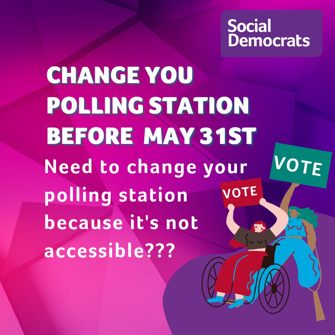 Did you know that if mobility issues or other challenges make it difficult for you to access your usual polling station, you can request to vote elsewhere? Here’s how to do it step by step: