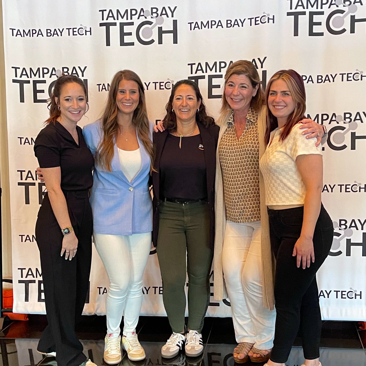 mechelllord's tweet photo. We had an amazing day at poweredUP TampaBayTechFestival today! 
Tampa Bay gets TECH & CRYPTO 
I’m psyched for what’s to come..
The incredible ladies I met today blew me away! (this is just a few on them). …today’s conversations lead to tomorrow’s opportunities. 

Grateful to give  #LoveDrop  to 4 NEW  folks that didn’t know how cool #pudgypenguins are & now they do.  
Excited to see what @techtampabay creates next. 👠