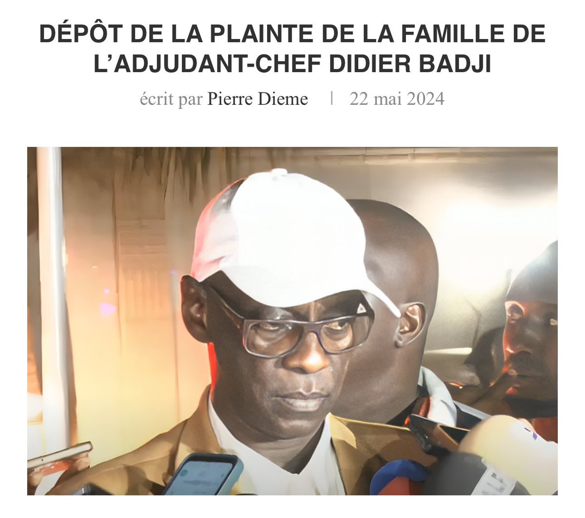 Thiersow's tweet photo. Que les coupables et les complotistes soient traduit en justice. Des sénégalais qui ont servi la République ne méritaient pas cette fin douloureuse. https://t.co/OpdqwZTbZ4