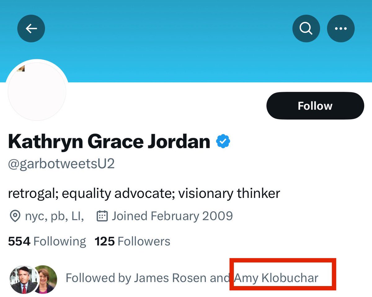 BREAKING: The person who just threatened to assassinate President Trump goes by the name “Kathryn Grace Jordan”, and she is followed by Democrat US Senator @amyklobuchar Amy Klobuchar, who supports @JoeBiden! This person needs to be arrested by @SecretService ASAP! They said