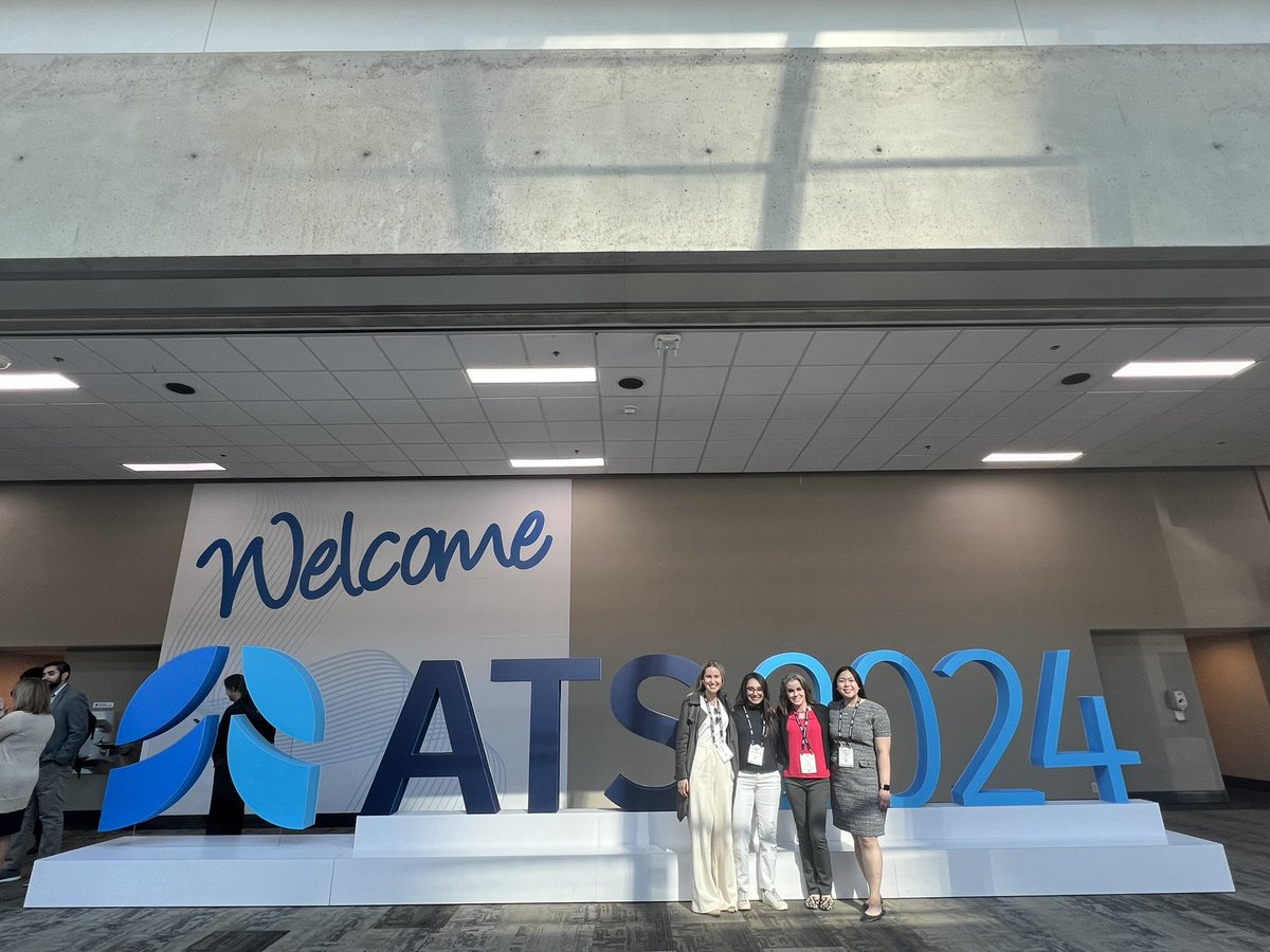 Steph Ferrell (@steph_ferrell) on Twitter photo I had a great time with my <a href="/TulanePCCM/">Tulane Pulmonary & Critical Care Medicine</a> friends at #ATS2024 !
Can’t wait to do it again! <a href="/JaChoaMD/">Jacqueline Choa</a> <a href="/dianyesp1992/">Diana Espinoza</a> and Rachel Herr!! 🫁 I had a great time with my <a href="/TulanePCCM/">Tulane Pulmonary & Critical Care Medicine</a> friends at #ATS2024 !
Can’t wait to do it again! <a href="/JaChoaMD/">Jacqueline Choa</a> <a href="/dianyesp1992/">Diana Espinoza</a> and Rachel Herr!! 🫁