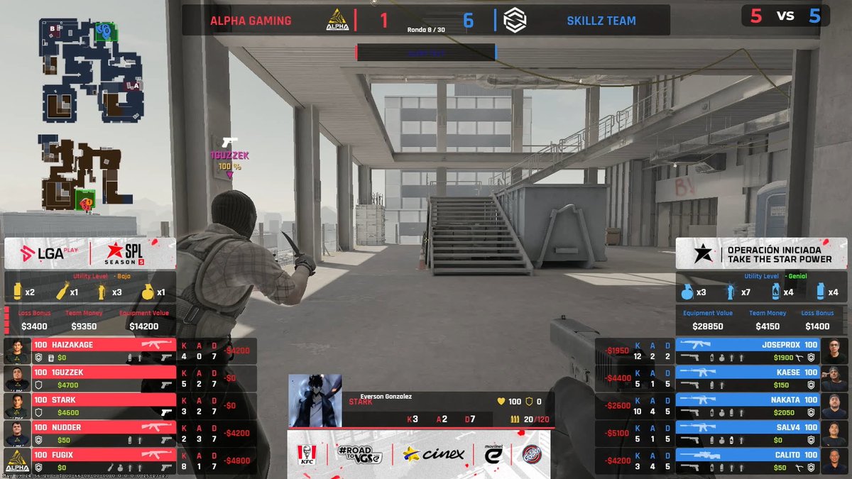 LGAplay's tweet photo. ¡COMIENZÓ LA ACCIÓN! 🔥
¡Ya mismo se está jugando la PARTIDA INAUGURAL que enfrenta a @SkillzArena contra @AlphaGamingVzla en las alturas de VERTIGO! 💪🫡
🎙: @Goatcastersven1 & @xtremosh0t
#StarProLeague #SPL1 https://t.co/xxmh9Jszz8