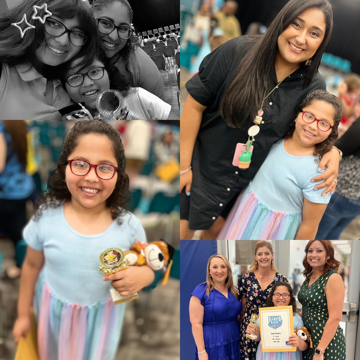 Beyond proud of our little Leah for all her wonderful accomplishments this school year. She went in worried she wouldn’t do well in the “upstairs” world but she did amazing! She was blessed with an extraordinary third grade teacher! WE LOVE YOU Mrs. Chavez💛 #CactusMakesPerfect