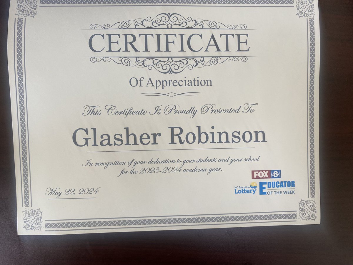 Glasher Robinson, Ed.D (@glasherrobinson) on Twitter photo I enjoyed participating in the <a href="/myfox8/">FOX8 WGHP</a> Educator of Week Luncheon today! It was an honor to be nominated and selected. It was great seeing my HPULA cohort I member <a href="/Levi_Goins/">Levi Goins</a> & HPU Doctoral Cohort IX Nicole Duncan 💜. <a href="/HighPointU/">HighPointUniversity</a> <a href="/RevSaviourFavor/">Marcus D Gause</a> <a href="/GCSchoolsNC/">Guilford Co. Schools</a> I enjoyed participating in the <a href="/myfox8/">FOX8 WGHP</a> Educator of Week Luncheon today! It was an honor to be nominated and selected. It was great seeing my HPULA cohort I member <a href="/Levi_Goins/">Levi Goins</a> & HPU Doctoral Cohort IX Nicole Duncan 💜. <a href="/HighPointU/">HighPointUniversity</a> <a href="/RevSaviourFavor/">Marcus D Gause</a> <a href="/GCSchoolsNC/">Guilford Co. Schools</a>
