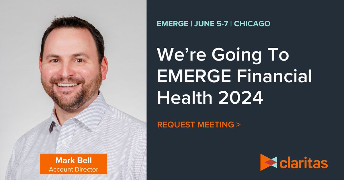 Claritas2_0's tweet image. EMERGE, powered by the #FinancialHealthNetwork is fast approaching. Our own Mark Bell will be onsite this year to share the latest #finhealth #data Claritas has. To schedule a meeting with Mark, email tradeshows@claritas.com