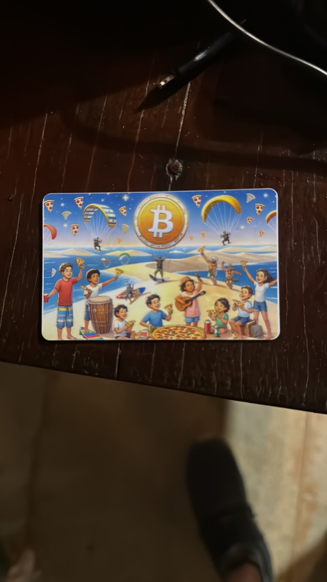 BitcoinJungleCR's tweet image. In total we served up 69 pizzas, drinks &amp;amp; dessert to more than 50 kids for #Bitcoin pizza day for a total of 2.1 million sats. Each kid also got a themed @BoltCard preloaded with 10k sats for them to use around town to buy fruit this week. Great success!