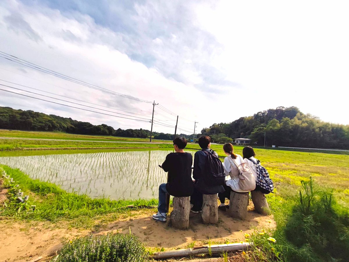 Graduate students visited #INASHIKINEST as part of their course.
Although they could research the surrounding atmosphere through our website, photos, and videos beforehand, they said visiting here directly allowed them to feel its charm and have a better experience😆✨