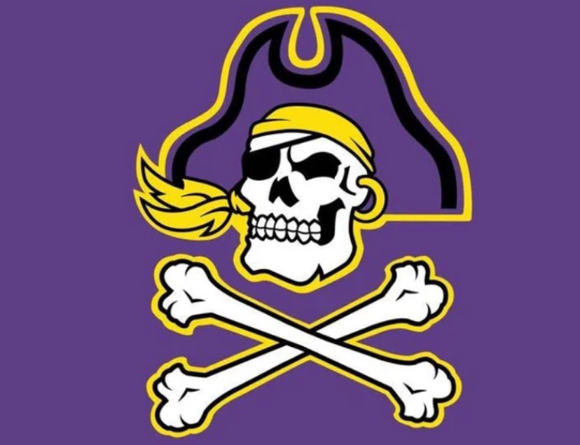 thejaidenkelly4's tweet photo. #AGTG after a great phone call with @Dyrell_Roberts I’m blessed to receive my 8th offer from @ECUPiratesFB!!!💜 #gopirates @SummervilleFB @DAWGHZERECRUITS @PrepRedzoneSC @YannickSmith11 https://t.co/B4cMv73f6p