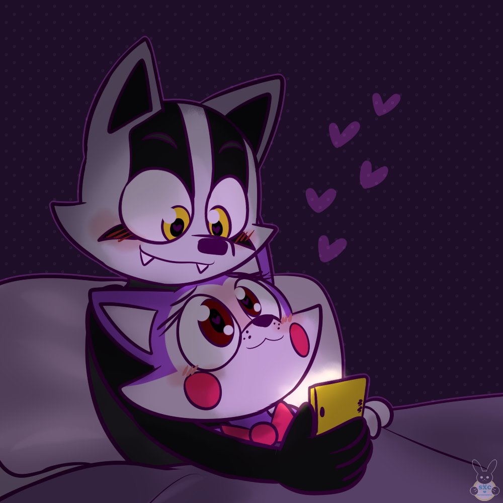 silverxcristal's tweet photo. A lil doodle of this two as I cope with being sick 💛💜
#fnac #popgoes #blindy https://t.co/6LjiRyvKcp
