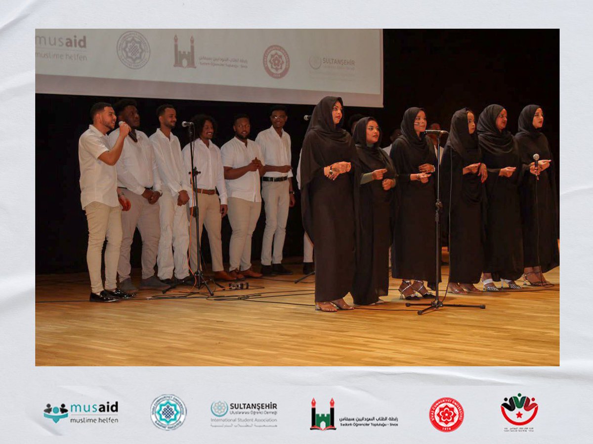 SotSivas's tweet photo. لقطات من فقرات  اليوم الثقافي السوداني بسيفاس 

#اليوم_الثقافي 
#اليوم_الثقافي_السوداني #السودان #السودان🇸🇩 #ثقافة #ثقافات_مختلفه #انا_سوداني #بلد_الخير #بلد_الخير_والعز_والأمن_والأمان #حضارة #حضارات #حضاره_وتراث  
#sudan_tanıtım_günü💓💓💓 #sudan #kültür #sudan🇸🇩 #türkiye #sivas https://t.co/E0lAXt0tVl