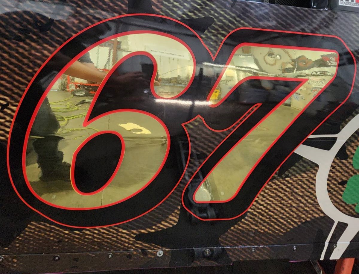 MBMMotorsports's tweet photo. First look at the real deal 👀

Rest of the sponsor decals going on tomorrow!

@JEarnhardt1 | @ForgotnCoastK9

#NASCAR #NCEducationLottery200 #MemorialDayWeekend #HonorAndRemember #ServiceK9 https://t.co/ZgdyStkNpz