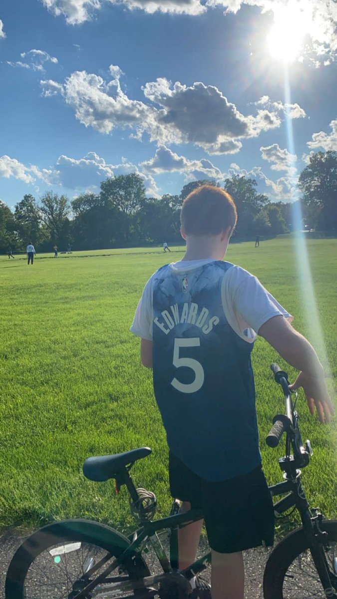 Mollymose's tweet photo. @NBAonTNT @Timberwolves @theantedwards_  #LETSGOWOLVES #Game1 https://t.co/cVhn7pKBW4