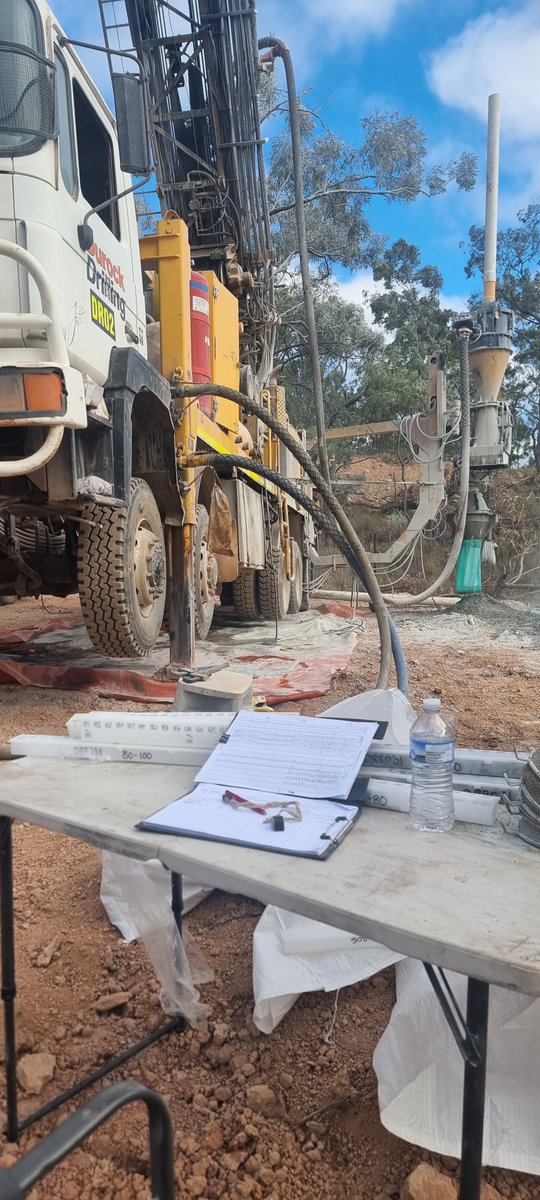 RC #drilling at our Orient #silver target in northern Queensland continues, with 6 holes of an 11-hole program complete before we move on to a deep #diamond hole. 

First RC #results are expected in about 4 weeks 

$ILT #silversqueeze  #indium #criticalminerals #exploration