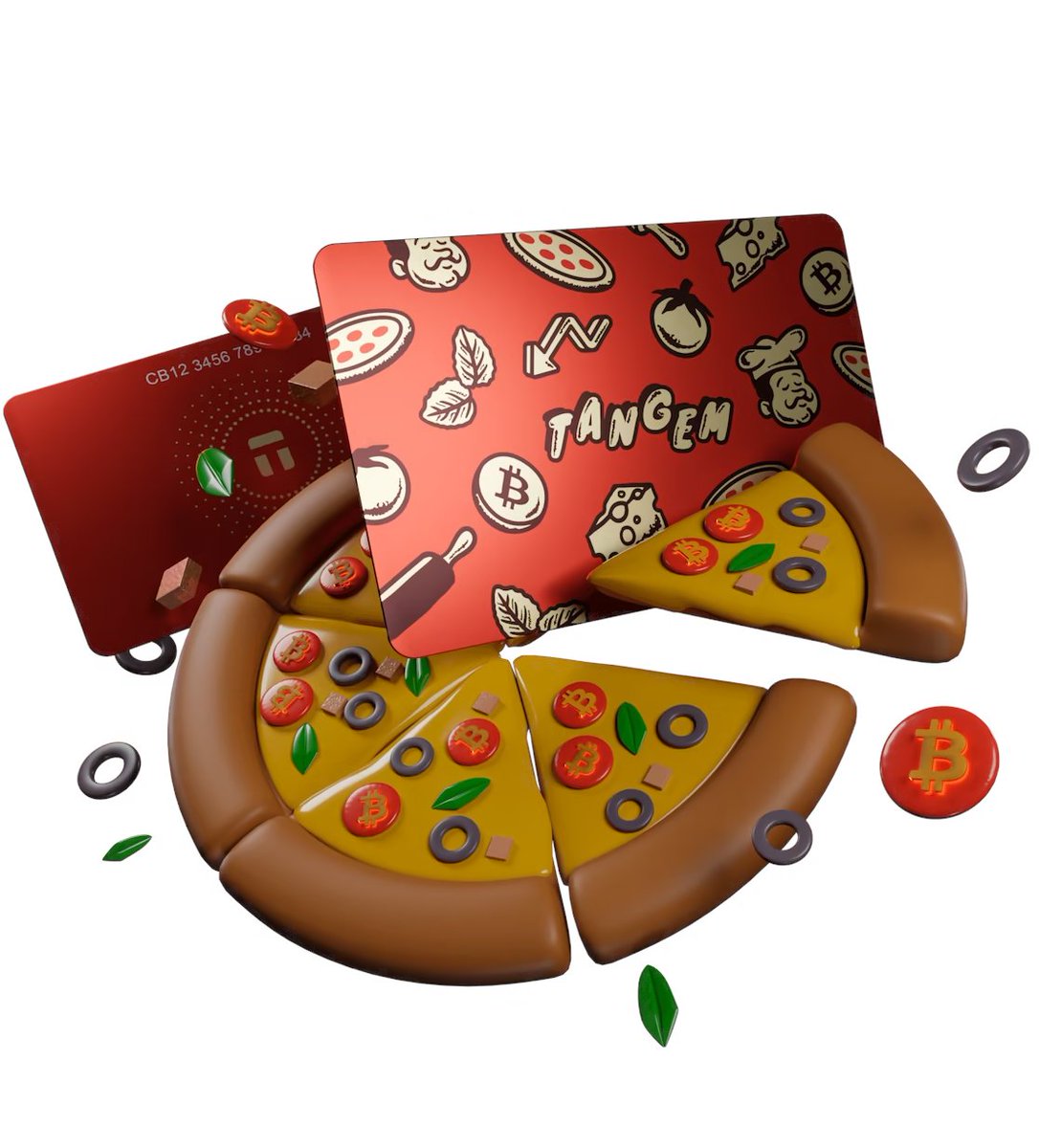 bigcrypto's tweet photo. On May 22, 2010, Florida-resident Laszlo Hanyecz paid 10,000 #Bitcoin (#BTC) for two Papa Johns pizzas in what is largely considered to be the first purchase ever made with the then experiential digital currency.
Had to get me a Bitcoin Pizza Day Wallet to celebrate! @Tangem https://t.co/AdxOXor5jr