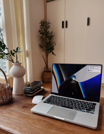 Working from home is also a joy.