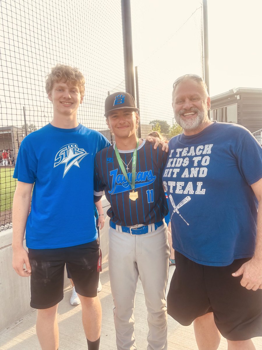 Mustang Pride! Ethan Williams pitched his 2nd CG 2 hit, 1-0 shut out of the post season. Bradley beat Grove City for the District Championship. Ethan was a 6 year Mustang. 💪⚾️