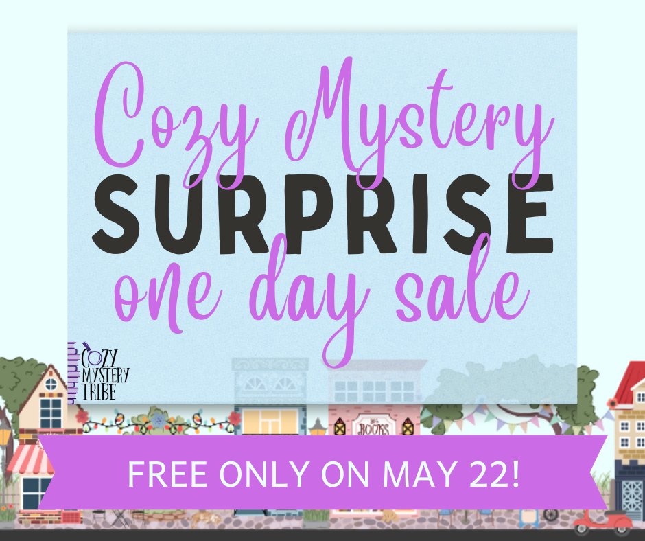 Get'em while they're hot!
Free cozy mystery surprise sale is live!
books.bookfunnel.com/freecozymyster…

#FreeCozyMysteries #CozyMystery #CozyMysteryDeals