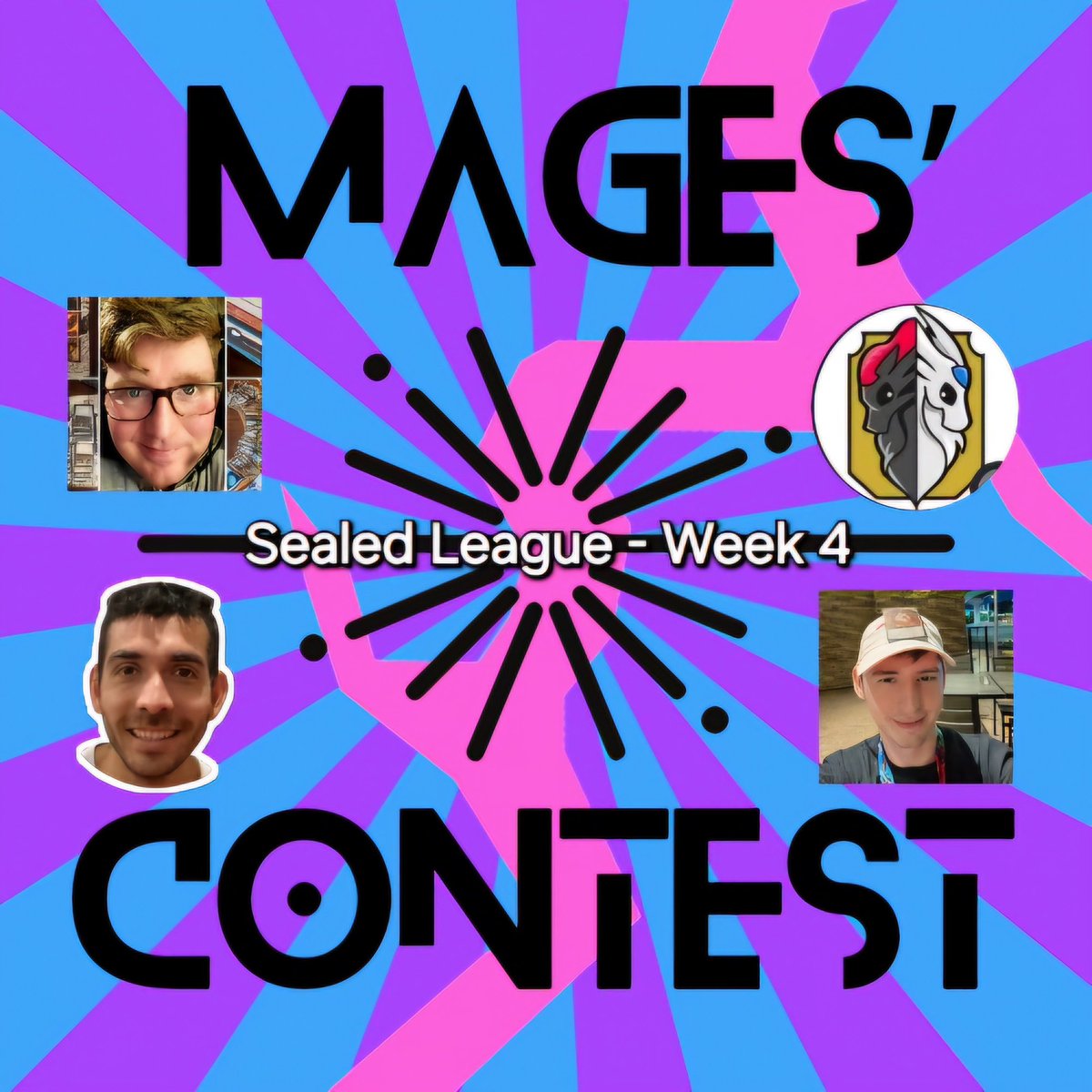 TONIGHT! 

At 830 pm central (In 1 hour!)

It's a Week 4 Clash of Sealed #EDH with <a href="/Ben0fSomeTrades/">Benjamen Will Post Again When??</a>, @SquadronHex, Jovany, and <a href="/ColinOClock/">Colin O'Clock 🔜 #MCChicago 🧙💥</a> 

Twitch.tv/magescontest