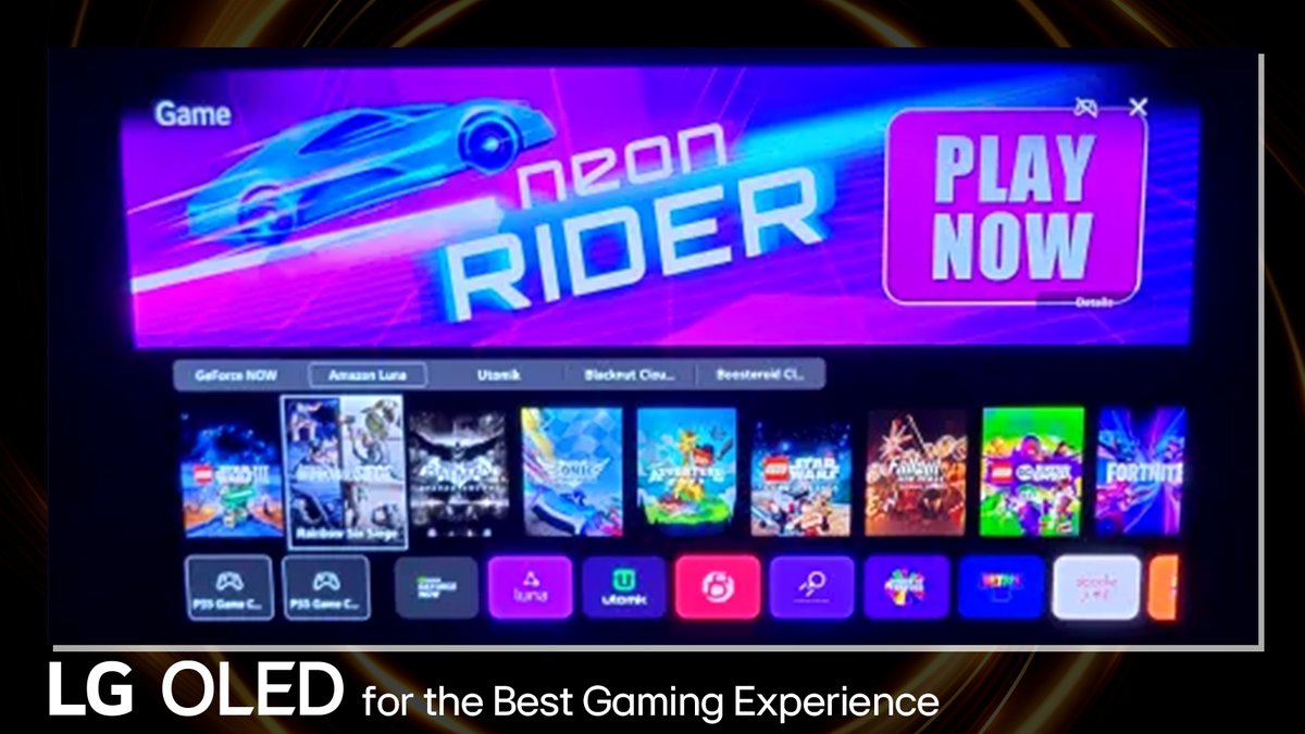 LG OLED Gaming tweet media