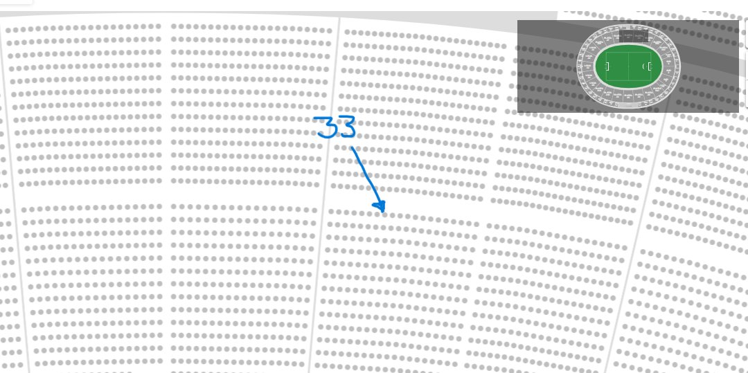 mightychewie's tweet photo. @gambetita2020 Pongo a la venta el asiento 33 de la platea A1 ... quién se apunta ?? https://t.co/DFTeZcxU7A