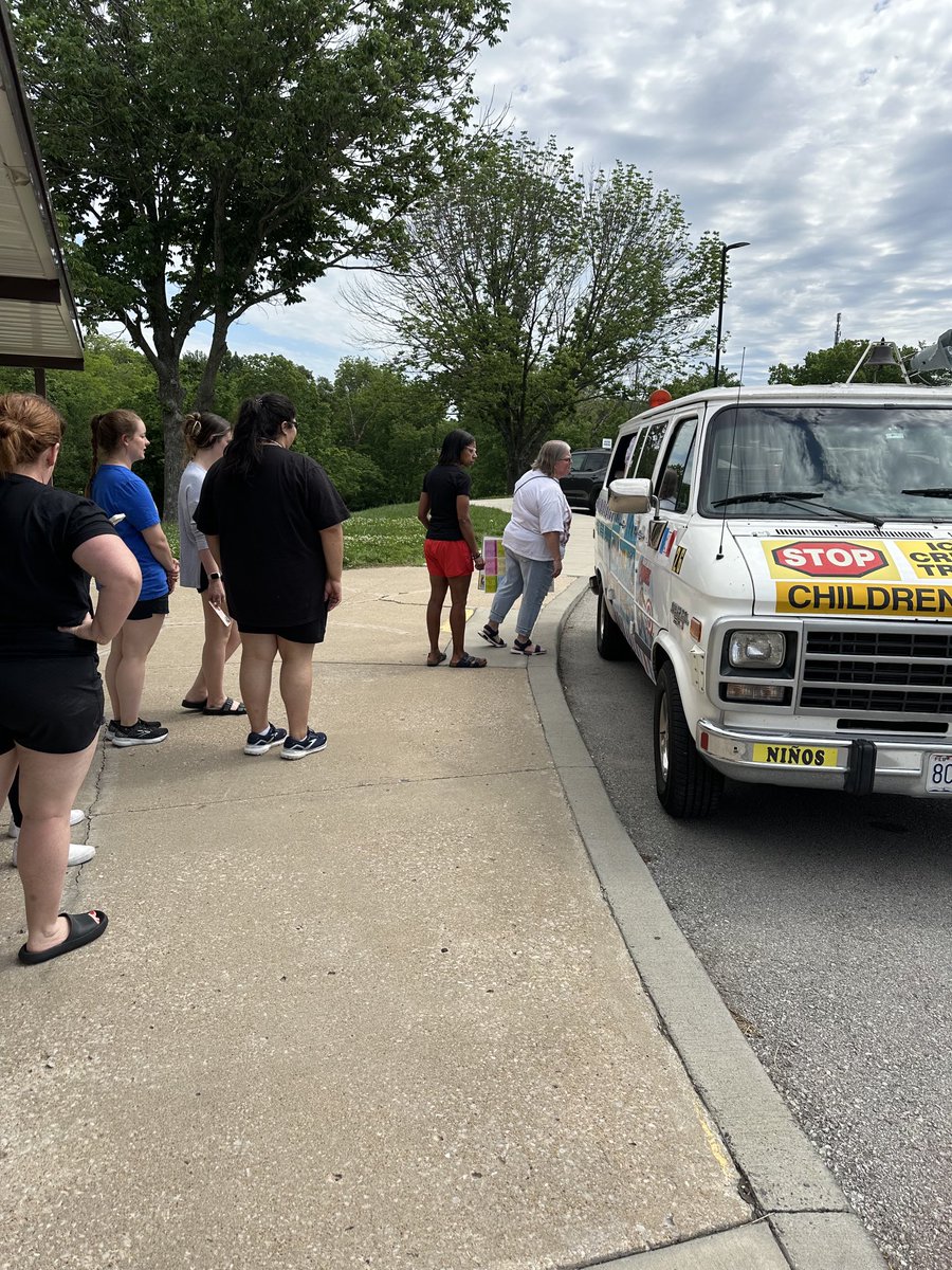 When your district sends an ice cream truck to every school for staff to enjoy a special treat! 🍦