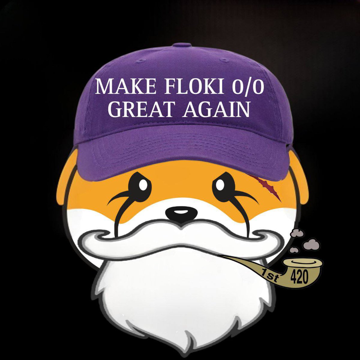 First Floki (CA 420) tweet media