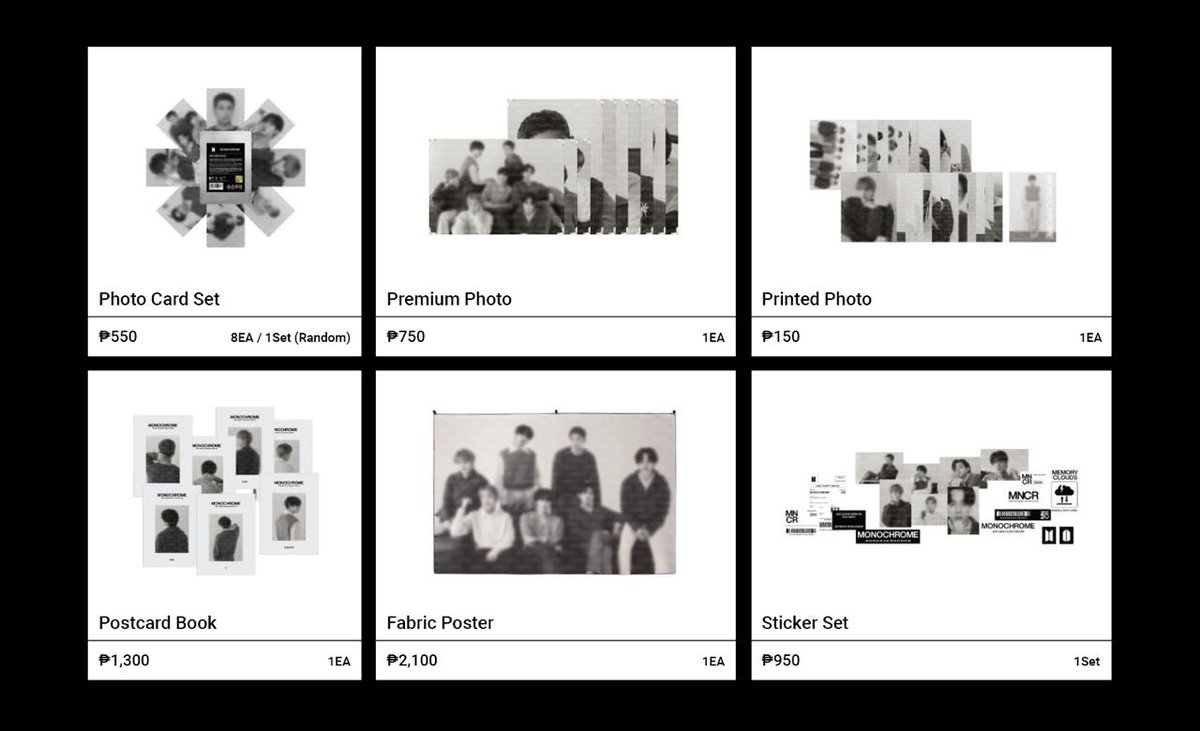 collectorscrner's tweet photo. #CCGO WTS LFB PH GO

[BTS] Monochrome in Manila Pasabuy / Proxy ✨

✅ Item's Price + Proxy Fee 🛍️
✅ Pay as you order‼️
✅ will secure on May 24 & 26
✅ 100% refund if sold out

▫️Proxy Fee: Php 100 each
— Mini Photocard
— Fabric Poster
— Sticker Set
— Printed Photo
— Box Tape
— Magnet Set
— Keyring
— Handcream
— Lip Balm
— Mini Pouch

▫️Proxy Fee: Php 150 each
— Premium Photo
— Postcard Book
— Candle
— Bottle
— Tote Bag
— Necklace
— TShirt

▫️Proxy Fee: Php 180 each
— Ring Silver
— Ring Black
— Crewneck

▫️Proxy Fee: Php 250 each
— Storage Box

▫️Proxy Fee: Php 450 each
— Canvas Photo

send me a dm for pasabuys 🫰🏻