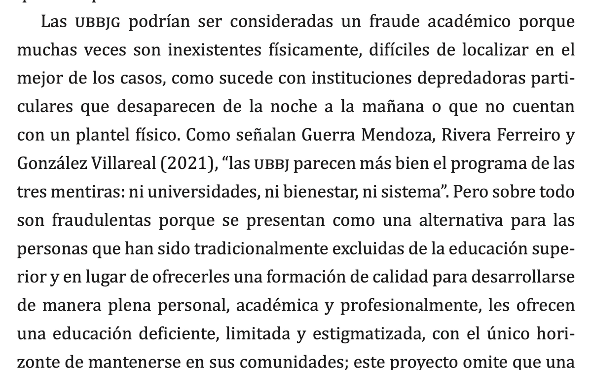 almaldo2's tweet photo. Aquí dejo unos fragmentos de mi texto sobre las mal llamadas "universidades" para el bienestar "Benito Juárez" y el link para bajar el libro. Hay muy buenos capítulos.
Profe @maudussauge, aquí lo cito y en otro que viene también. Me sirvió mucho tu paper. 
https://t.co/tIViVbKGzi https://t.co/sbJwlmgsfT