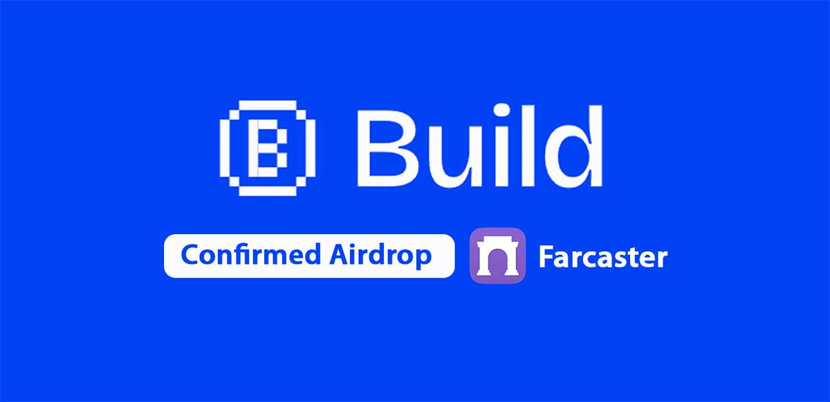 Build x Farcaster Confirmed and Free Airdrop! 🪂

Build, a project on Farcaster, is set to airdrop their $BUILD tokens to participants of their current event, "The BUILD Game."

Here’s how you can participate and earn BUILD points daily, which will be converted into $BUILD