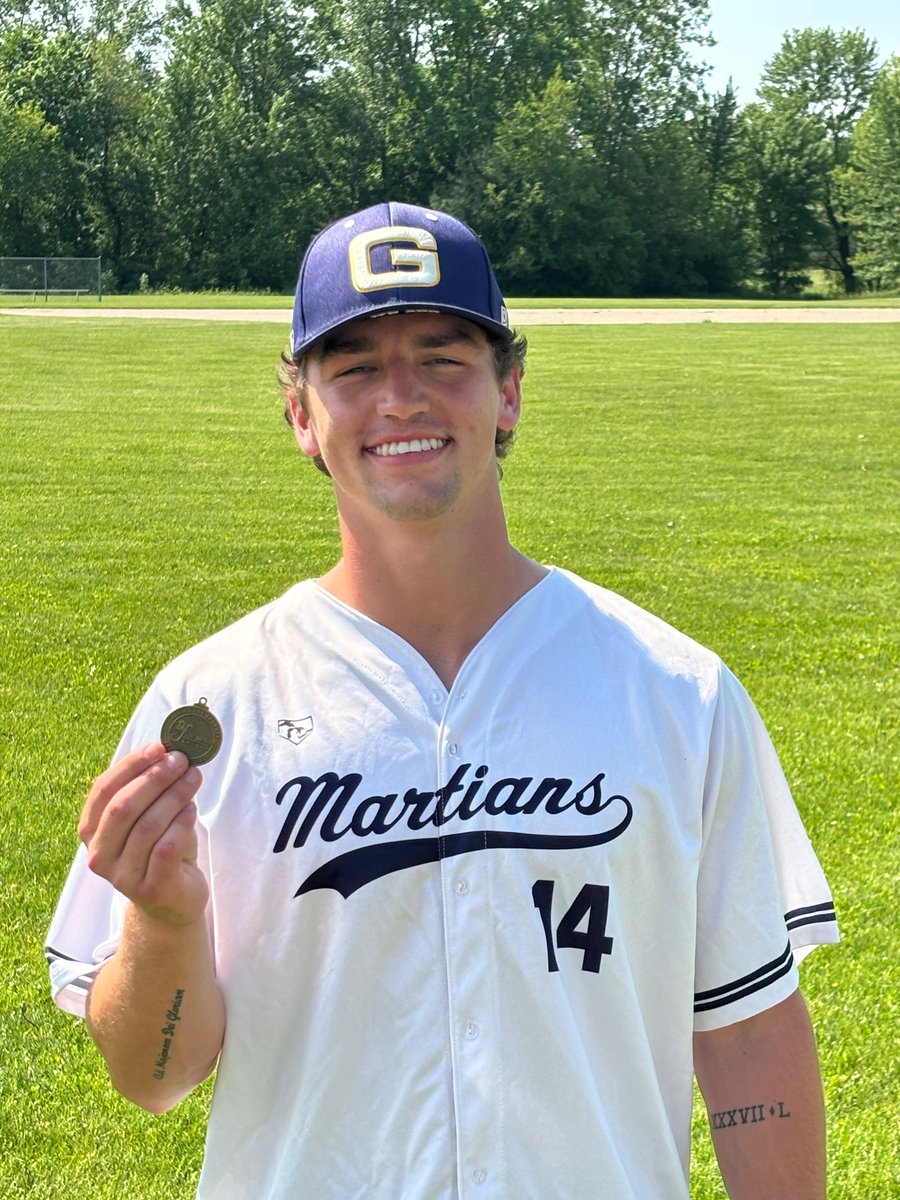 We are so proud our  Senior catcher Carson Raether has been selected to play in the MHSBCA All Star game at Comerica Park on June 18th at 7pm.