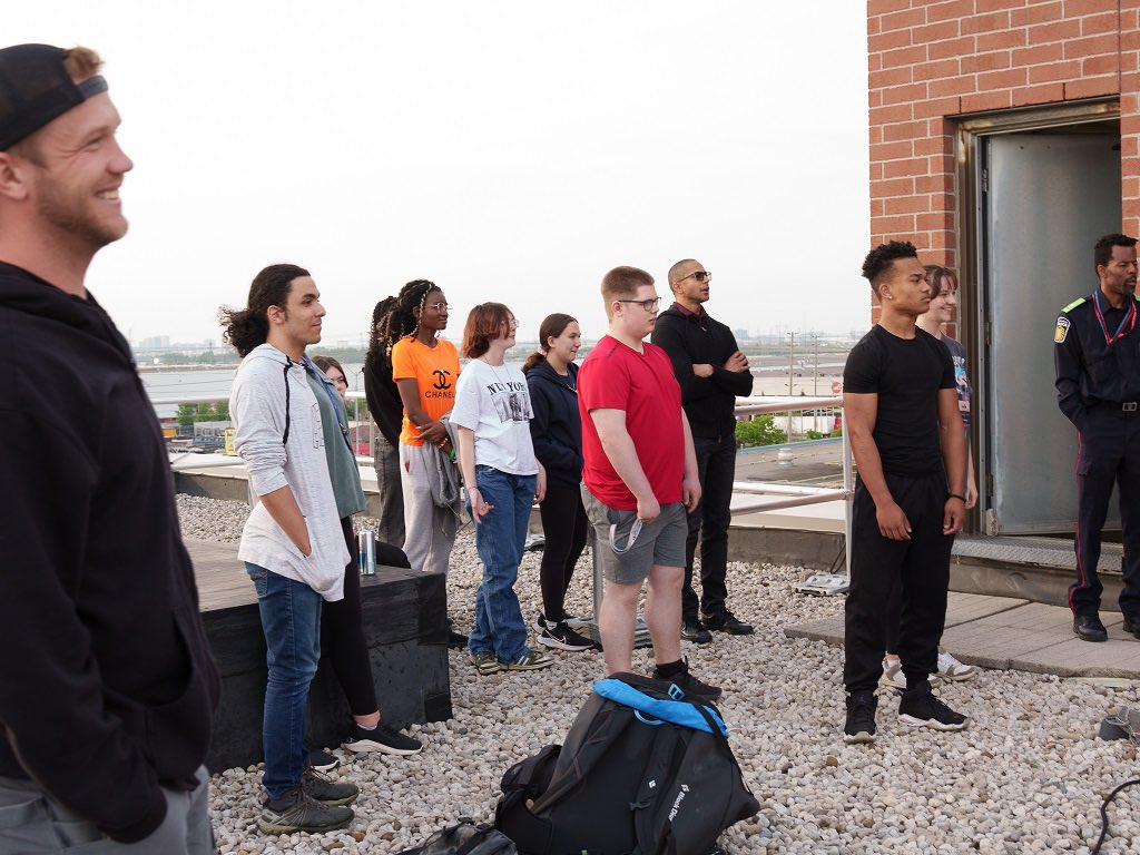 Our Rappel to Win program participants had the unique opportunity to practice rappelling with some of our tactical officers, in preparation for the upcoming #OverTheEdge fundraising event in June. A great start to overcoming fears and implementing growth mindsets!  @copsandkidsca