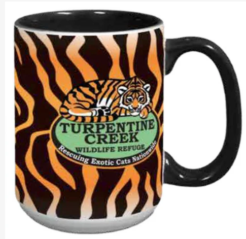 Tiger Stripe Logo Mug
This 15oz mug features a strong stripe pattern, large handle, and black interior

shop.turpentinecreek.org/products/tiger…

#gift #shopping #shoppingonline #onlineshopping #TCWR #TurpentineCreek #GFAS #GlobalFederationAnimalSanctuaries #BigCat #Cats #shopwithacause