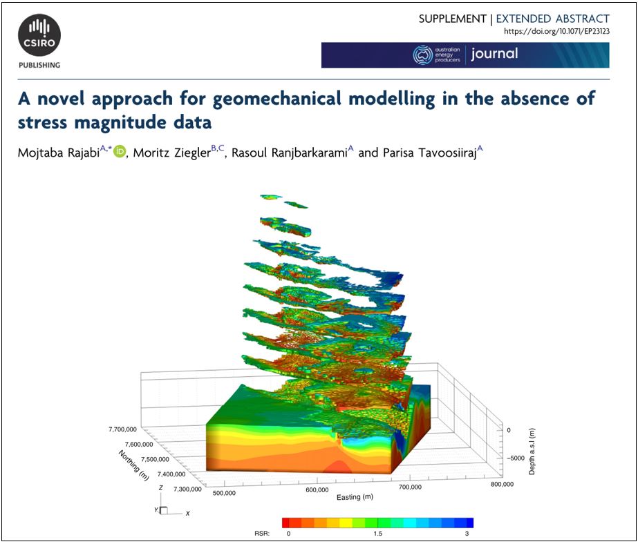 1/3
Pleased to share three papers just published in the <a href="/au_energy_prod/">Australian Energy Producers</a> journal along with the Australian Energy Producers Conference &amp; Exhibition.
The first one aims to calibrate a 3D geomechanical model in the absence of stress magnitude data.
doi.org/10.1071/EP23123