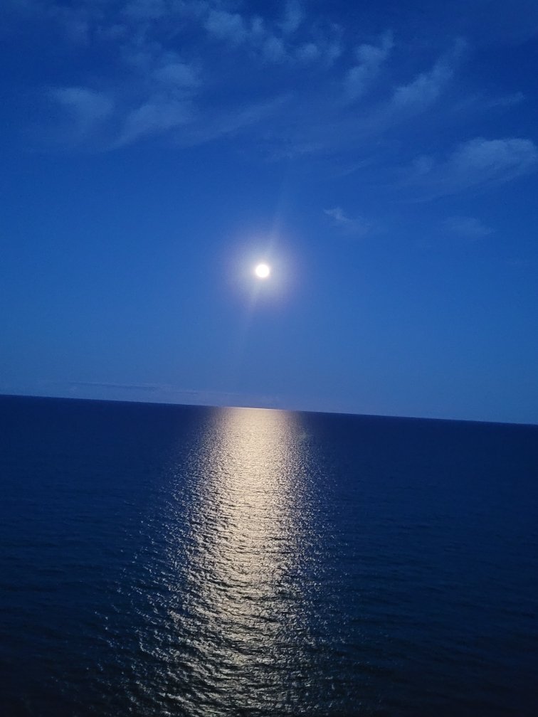 Off of the balcony tonight