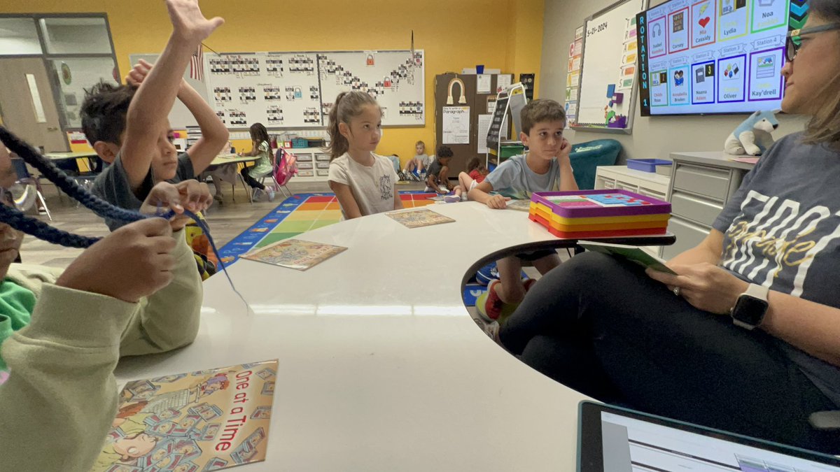 If you get the chance to watch <a href="/MrsBennett_GE/">Gloria Bennett</a> teach a guided reading group, you are in for a treat! Even with 5 days left! 👏🏼🎉 thank you thank you for letting me come plan for next year with you and your kids!  <a href="/Angela_bland1/">Angela Bland</a> <a href="/HumbleISD_GE/">Groves Elementary</a> <a href="/Humble_ElemELA/">Humble ISD Elementary ELA</a>