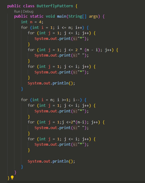ChaitanyaJ92's tweet photo. Here are some other patterns practiced !

#Java #Programming #LearnToCode #100DaysOfCode #JavaProgramming #Coding #Developer #Code #DevCommunity #PatternProgramming https://t.co/1Y8rDJAwfb