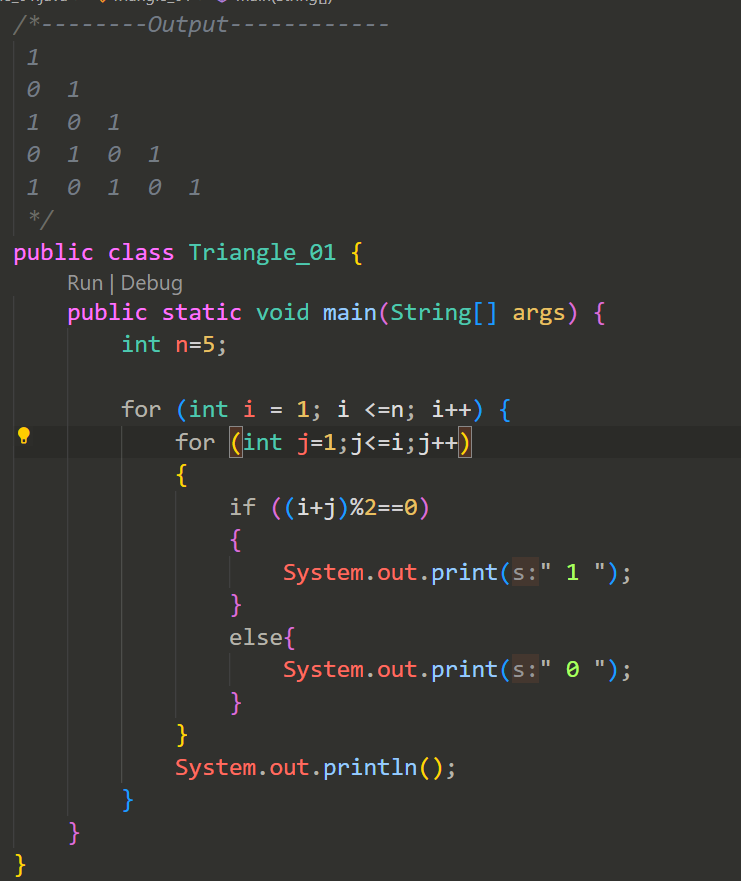 ChaitanyaJ92's tweet photo. Here are some other patterns practiced !

#Java #Programming #LearnToCode #100DaysOfCode #JavaProgramming #Coding #Developer #Code #DevCommunity #PatternProgramming https://t.co/1Y8rDJAwfb
