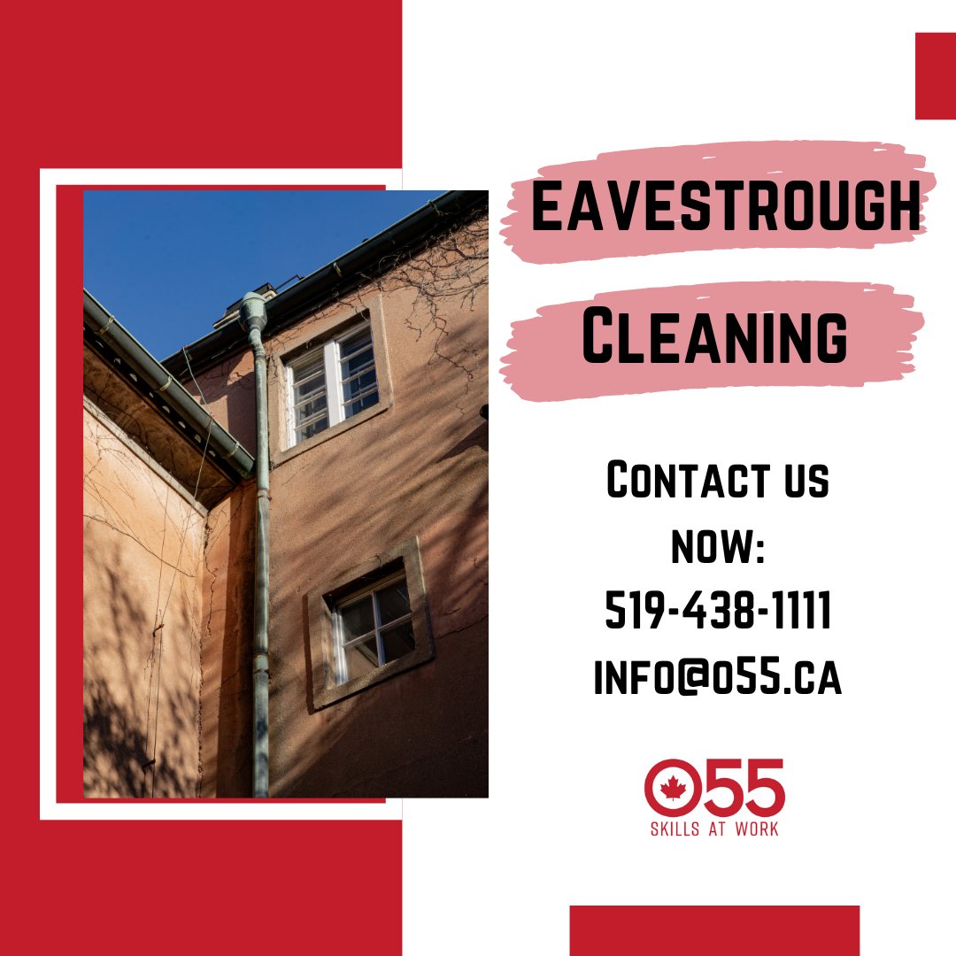 o55skills's tweet image. Contact us about eavestrough cleaning, we can help!
#ldnont #cleaningservices #spring2023