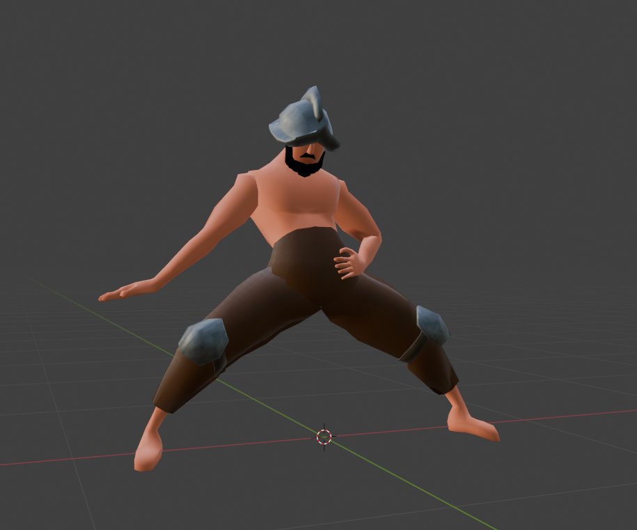 Just doing rig test. #lowpoly #indedev