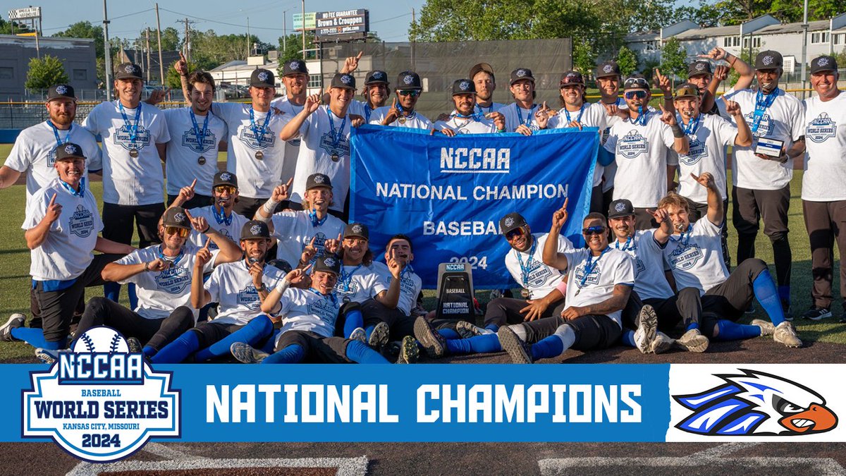 @SCU_Eagles wins first-ever NCCAA Baseball National Championship the-n.cc/3yxyBQ5