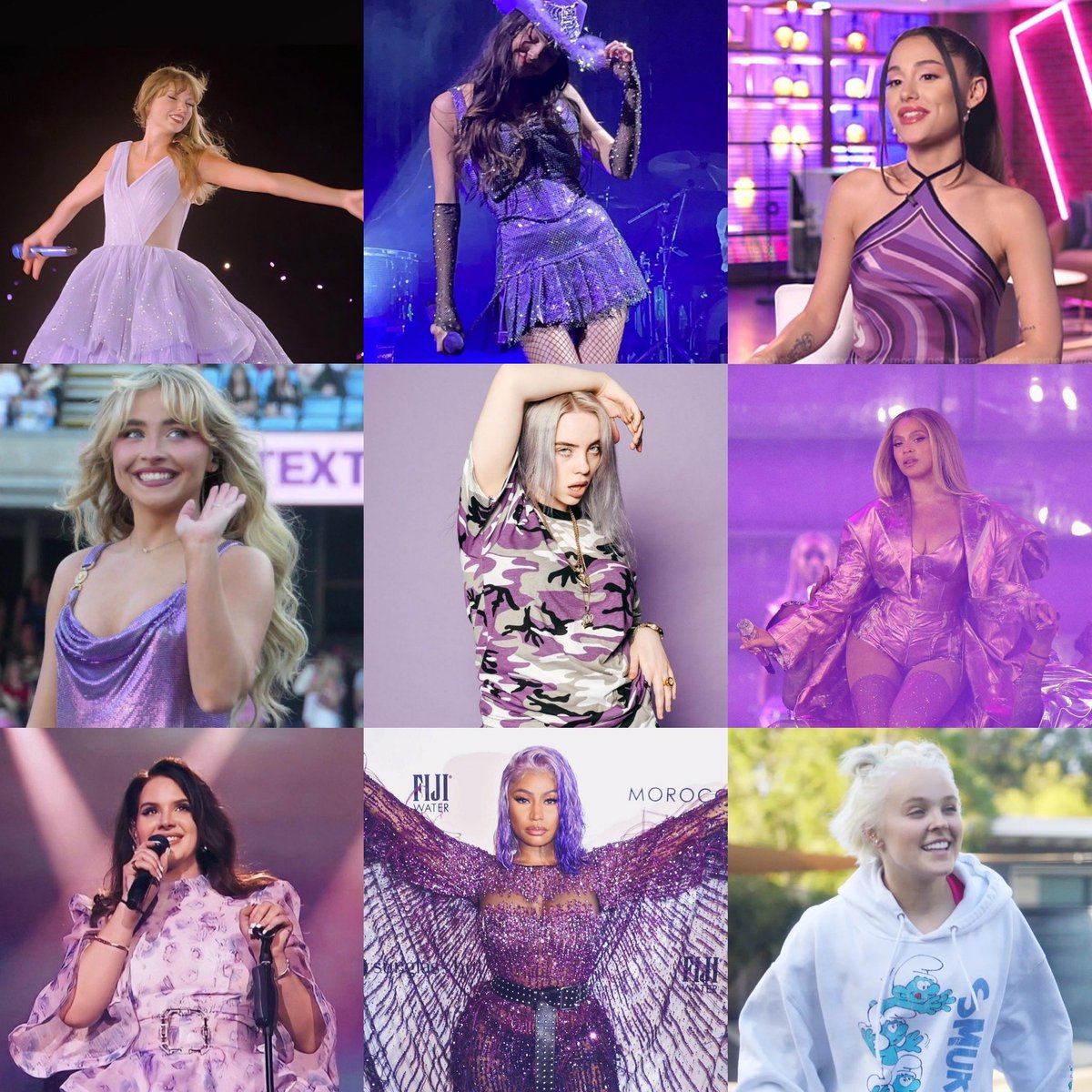 phiasversion's tweet photo. wear purple if you’re a talented singer who can write and perform live! 💜 https://t.co/lZWBzVli2S