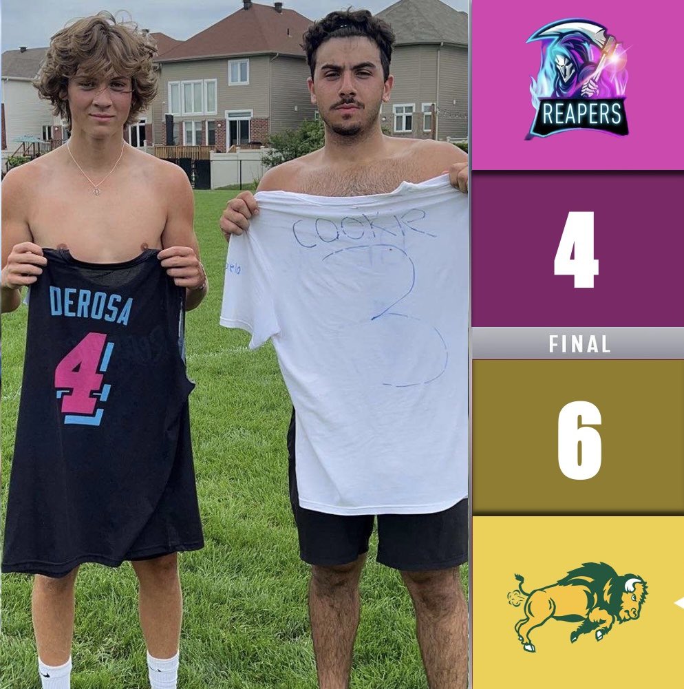 rssfl_official's tweet photo. Bisons get there 1st of the year!

#riversidesouth #ottawafootball #rssfl #football #canadafootball #bisons #reapers #week2 https://t.co/AiFPY3cp2Q