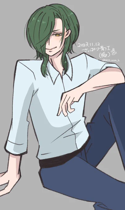 #5月23日はにっかり青江七分袖記念日 再掲! 七分袖はほぼさっぱりしかいなかった