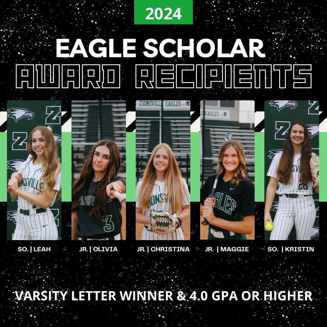 Congratulations to these student athletes for their hard work in the classroom!