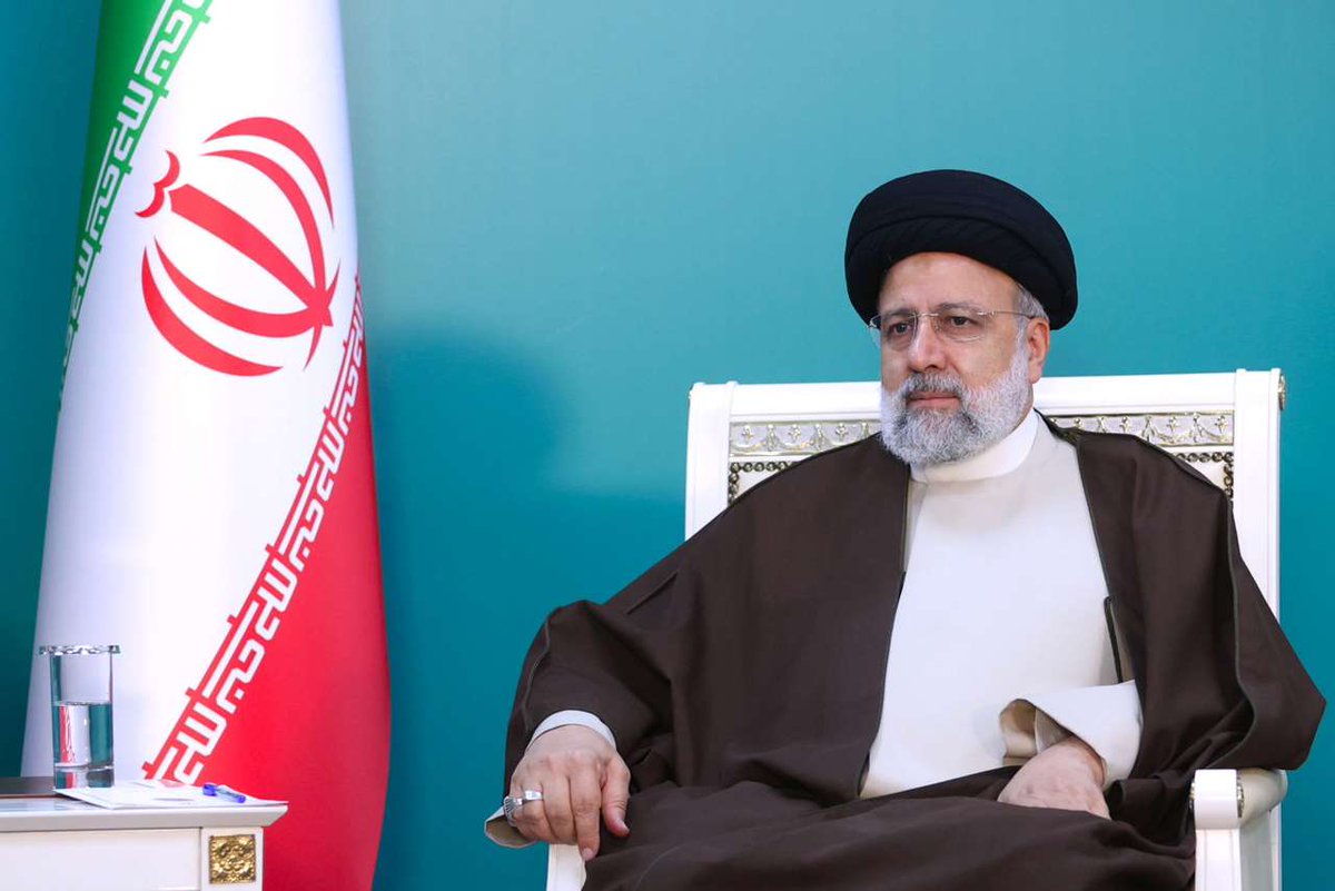 Yulimar_I's tweet photo. Líder Mundial

"Iran, apoya la legítima defensa de la nación palestina"
          Ebrahim Raisi

"El régimen sionista y sus partidarios son responsables de poner en peligro la seguridad de las naciones de la región", dijo Raisi.

@NicolasMaduro 
@WBenavides_MRT https://t.co/bfwhtRItsw
