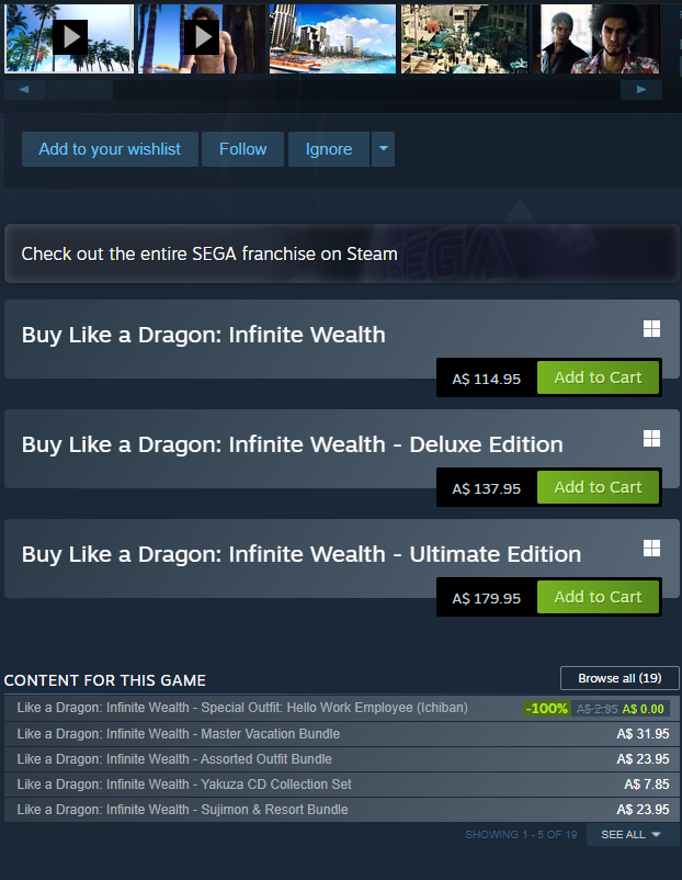 DM_Welshie's tweet photo. Ok, getting on my soapbox here.
I'm getting sick of these prices and "tiers" of games.
It's not "Early Access" it's paying to play on time.
Hoping people vote with their wallets and don't let this become the normal.
#GamingTrends #assassinscreed #swoutlaws #wow https://t.co/MAtQ3zkcxZ